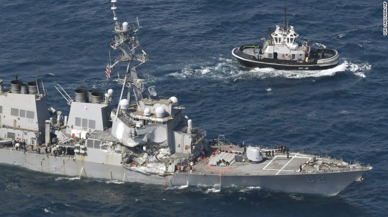The USS Fitzgerald